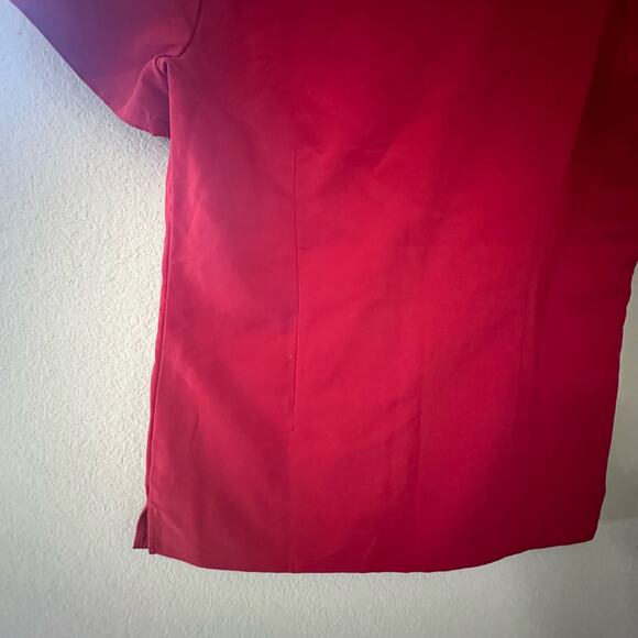 Figs | Size XS Casma Red Scrub Top Nursing Medical Doctor Healthcare Uniform - Picture 12 of 16